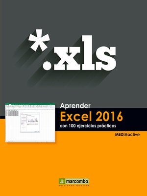 cover image of Aprender Excel 2016 con 100 ejercicios prácticos